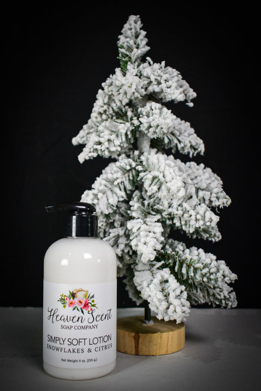 Snowflakes & Citrus Simply Soft Lotion