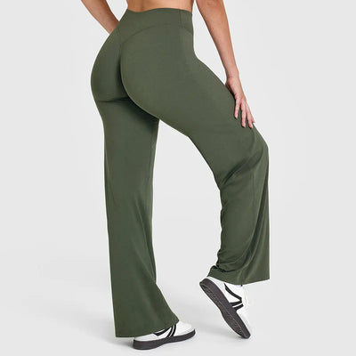 Lula Mae™ Waist-Snatching, Booty lifting, Tummy Smoothing Flare Leggings