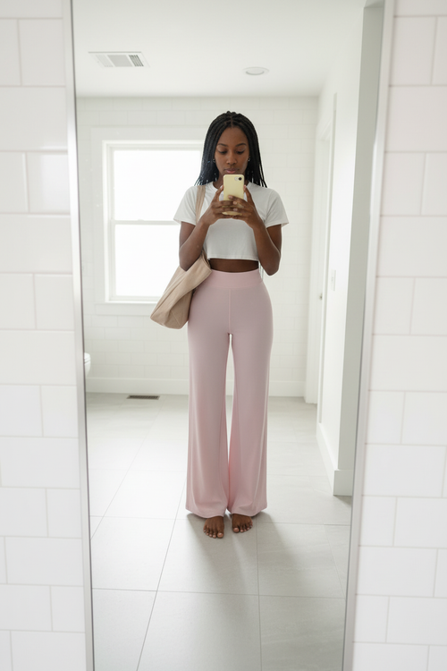 Lula Mae™ Waist-Snatching, Booty lifting, Tummy Smoothing Flare Leggings