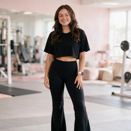 Lula Mae™ Waist-Snatching, Booty lifting, Tummy Smoothing Flare Leggings